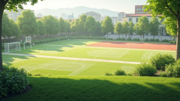 Comment aménager un terrain multisports avec Holly Sport